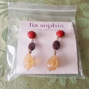 👀50% OFF👀‼️NIP ❤ Lia Sophia dangle post earrings
